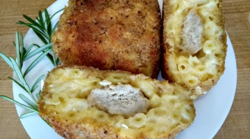 Макаронные шарики с начинкой
