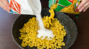 Макароны в доме теперь редкость после того, как узнал рецепт вкусного десерта из них