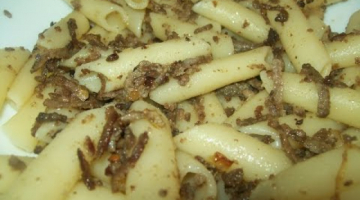 Макароны  по-флотски с печенью.Мой помощник.