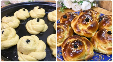 Мандарины добавляем в тесто и получаем СУПЕР ПЫШНЫЕ БУЛОЧКИ!