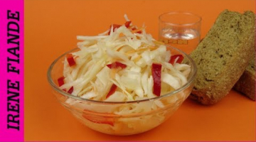 Маринованная капуста быстрого приготовления за уши не оттянешь