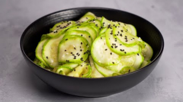 МАРИНОВАННЫЕ КАБАЧКИ ПО-ЯПОНСКИ. Закуска, салат или гарнир для мяса и рыбы. Рецепт Всегда Вкусно!