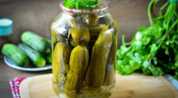 Маринованные огурцы без уксуса на зиму, без стерилизации  – вкусные и хрустящие