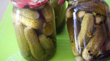 Маринованные огурцы на зиму. Любимый рецепт.