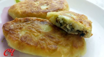 Мое Любимое Блюдо-Картопляники с Грибами. Украинская Кухня.