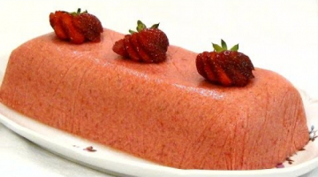 Мороженое "Семифреддо с клубникой"