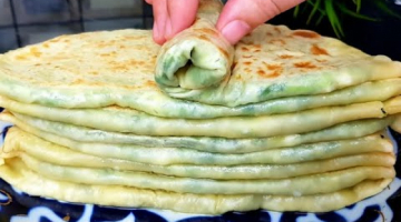 МУКА+КИПЯТОК И ЗЕЛЕНЬ! ЭТО В 100 РАЗ ВКУСНЕЕ И ПОЛЕЗНЕЕ ЧЕМ ОБЫЧНЫЕ ЧЕБУРЕКИ! ВЫ БУДЕТЕ В ВОСТОРГЕ..