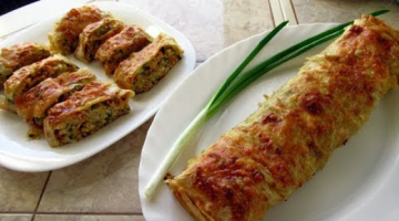 Мясной рулет из лаваша - супер вкусная закуска! Просто, быстро и главное вкусно!