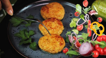 Мясные котлеты с кабачком и морковью. Без хлеба и яиц!
