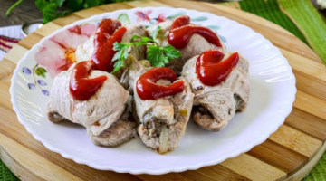 Мясные рулетики с грибами – Всегда Вкусно и Сытно! Праздничное Блюдо!