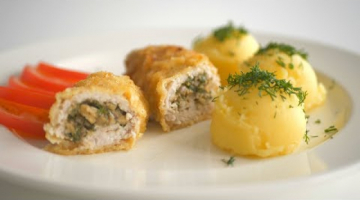 Мясные рулетики "Сюрприз". Горячее блюдо