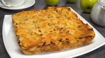 Насыпаем, выпекаем и готово! Насыпной ПИРОГ С ЯБЛОКАМИ - проще не бывает! Рецепт от Всегда Вкусно!