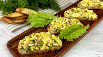 Не успеваю подавать на стол! Вкуснейшая НАМАЗКА на хлеб! Так просто и так вкусно!