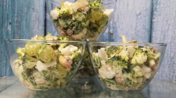 Необычный,НО очень вкусный ОВОЩНОЙ САЛАТ с БЕКОНОМ