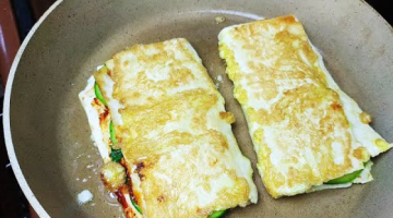 НЕРЕАЛЬНАЯ ВКУСНОТА ЗА 10 МИНУТ! Из обычного лаваша и кабачков! Быстрый ЗАВТРАК для ленивых!