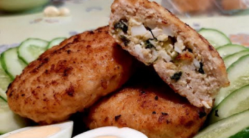 Невероятно вкусно!Ароматные,сочные мясные зразы с начинкой.