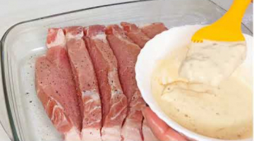 Невероятно вкусное и сочное мясо.СВИНИНА запеченная в духовке. ГАРМОШКА ИЗ СВИНИНЫ. Маринад для мяса