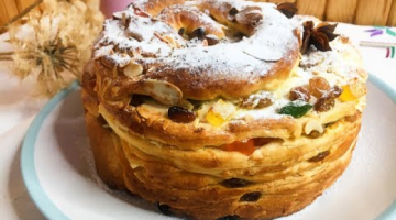 Невероятно вкусный пасхальный кулич Краффин. Легкий рецепт домашней выпечки.