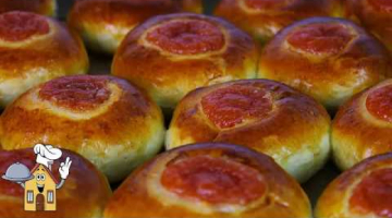 Нежнейшие булочки с начинкой! Вкусно и Просто!