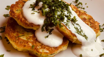 Нежнейшие ОЛАДУШКИ с кабачками/цуккини - 2 ВАРИАНТА приготовления