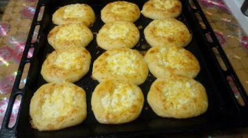 Нежнейшие ватрушки с творогом и сыром ? Русская кухня.