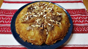 Нежнейший пирог с грушами и сыром рикотта