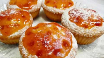 Нежные ванильные кексы с начинкой Простой и вкусный рецепт
