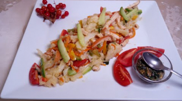 НОВОГОДНИЙ  ГАРЯЧИЙ САЛАТ  2022 !  Цветная капуста с курицей , а как ВКУСНО !