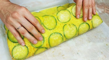 НОВЫЙ РЕЦЕПТ ИЗ КАБАЧКОВ! ТАК Вы еще точно НЕ готовили! Быстро, Ярко, Вкусно!