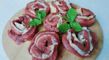 Новый Рецепт Вкусного и Сочного ШАШЛЫКА из Говядины! Это ?  Бомба ?/Шашлык Рулеты/