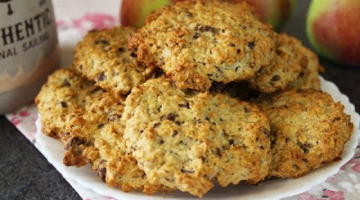 Очень Нежное и Вкусное Овсяное Печенье с Шоколадом Простой и быстрый Рецепт