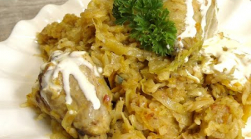 Очень Простое и Вкусное блюдо! Курица с капустой