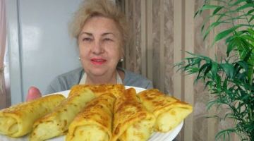 Очень простой рецепт блинчиков с вкуснейшей начинкой !