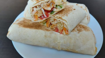 Очень вкусная и сочная домашняя шаурма. Простой рецепт
