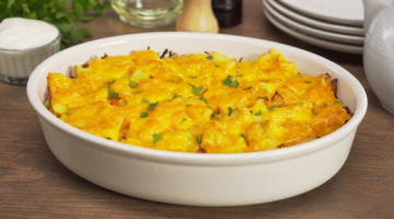 Очень вкусная КАРТОФЕЛЬНАЯ ЗАПЕКАНКА с квашеной капустой. Захочется повторить! Всегда Вкусно!