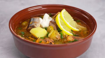 Очень вкусно и быстро! СБОРНАЯ РЫБНАЯ СОЛЯНКА с консервами. Рецепт от Всегда Вкусно!