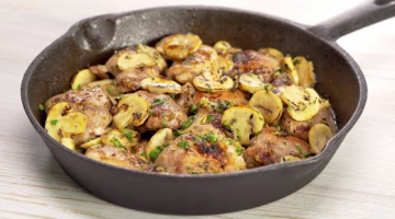 Очень вкусно! Куриные бедра с грибами на ужин, обед или праздничный стол. Рецепт от Всегда Вкусно!