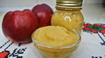 Очень вкусное ЯБЛОЧНОЕ ПЮРЕ в домашних условия - рецепт без сахара и консервантов