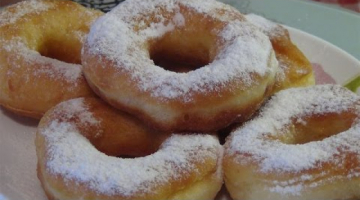Очень вкусные домашние пончики