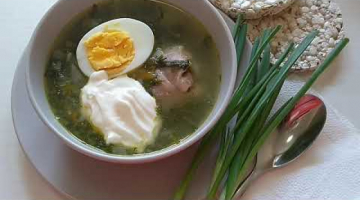 ОЧЕНЬ вкусный и полезный щавелевый борщ.Здоровое питание