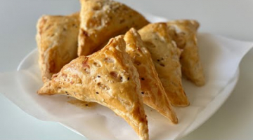 ОЧЕНЬ ВКУСНЫЙ ПЕРЕКУС  Быстро и просто ЧТО МОЖНО ПРИГОТОВИТЬ ИЗ СЛОЕНОГО ТЕСТА ?!
