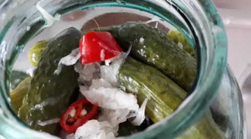 ОГУРЦЫ  БЕЗ КИСЛОТЫ И УКСУСА 