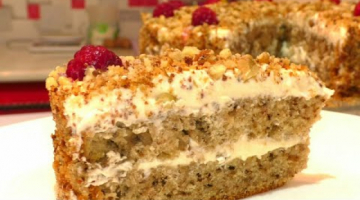 Ох,и Вкусный,Простейший торт"СМЕТАННИК"☆Готовится очень просто!