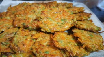 Оладьи из Кабачков Цукини с Соусом.
