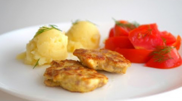 Оладьи из курицы. Сочные, вкусные, нежные
