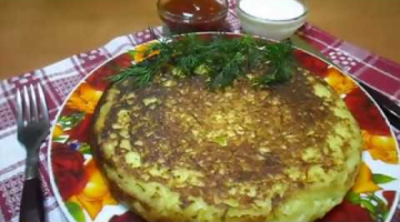 Омлет из картошки | Вкуснейшая тортилья на сковороде