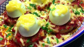 От этого УЖИНА НЕ ОТОРВАТЬСЯ!!! МЯСНЫЕ ГНЕЗДА ИЗ ФАРША в духовке