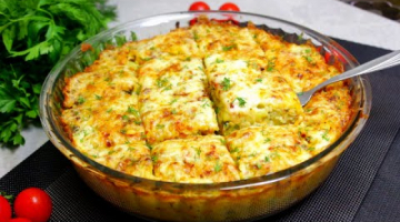 Овощи вкуснее мяса! Вкусный ужин из простых продуктов! Капустная запеканка.