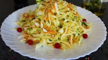Овощной Витаминный Постный Салат! Очень Вкусный и Полезный Низкокалорийный Салат