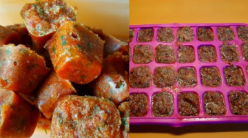 Овощные бульонные кубики без химии. Домашний рецепт своими руками.